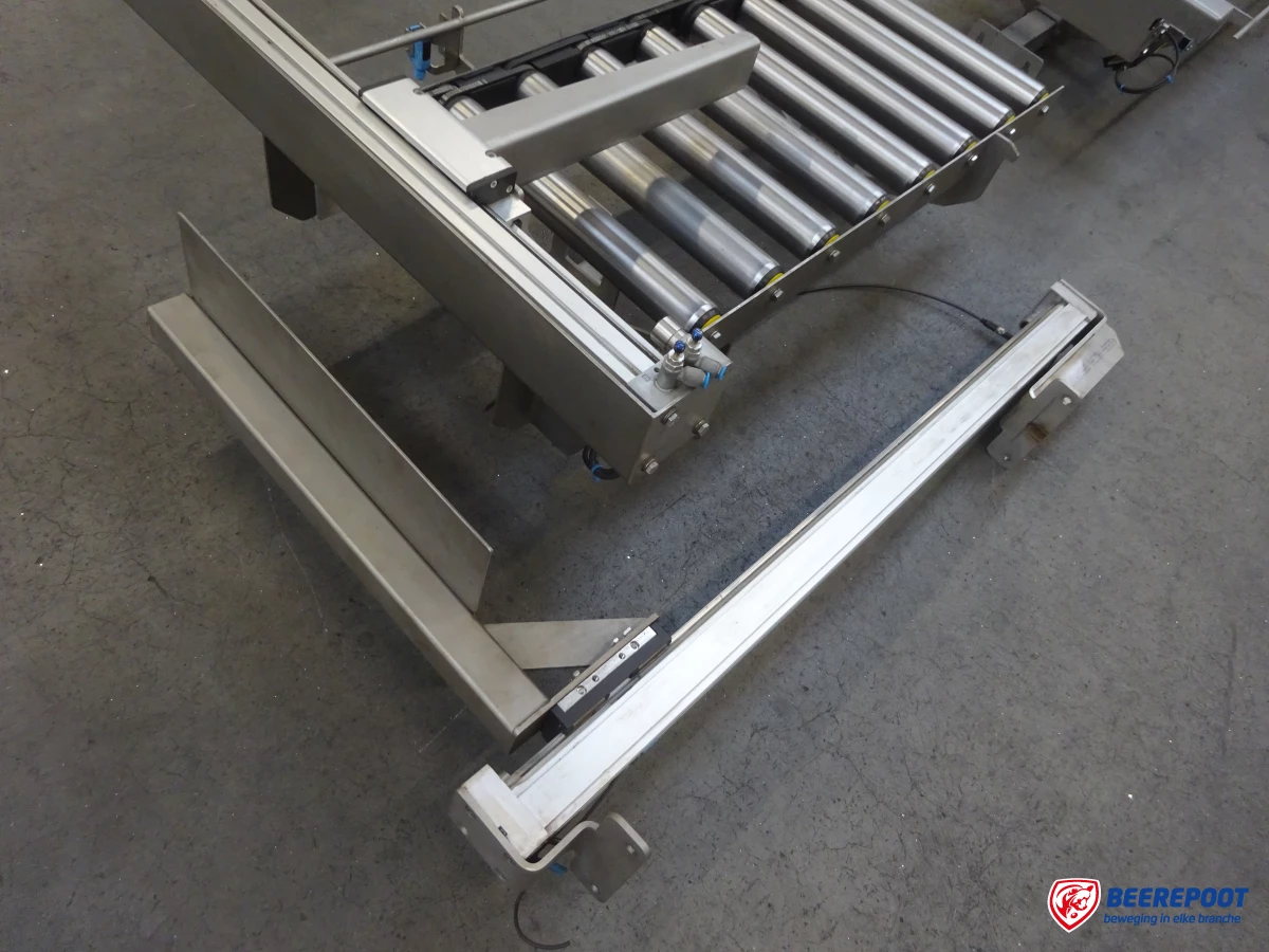 Rollenbaan, drive, RVS